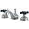 Kingston Brass KS1168PKX Duchess Widespread Bathroom Faucet W/ Brass Pop-Up, Nickel KS1168PKX - alternate 1